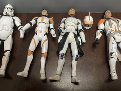 Huge Star Wars Clone Trooper Action Figure 3.75” Army Builder Plus Weapons Lot!!