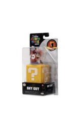 Jakks Pacific Super Mario Bros Movie Shy Guy 1.25 in Mini Figure Question Block