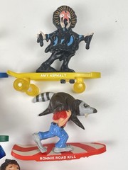 Skateboard Smack Ups LOT (5) 1986 Vtg Playtime Figures Garbage Pail Kids clone