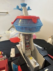 Paw Patrol Aircraft Carrier HQ with Chase Action Figure and Mighty Pups Big Set