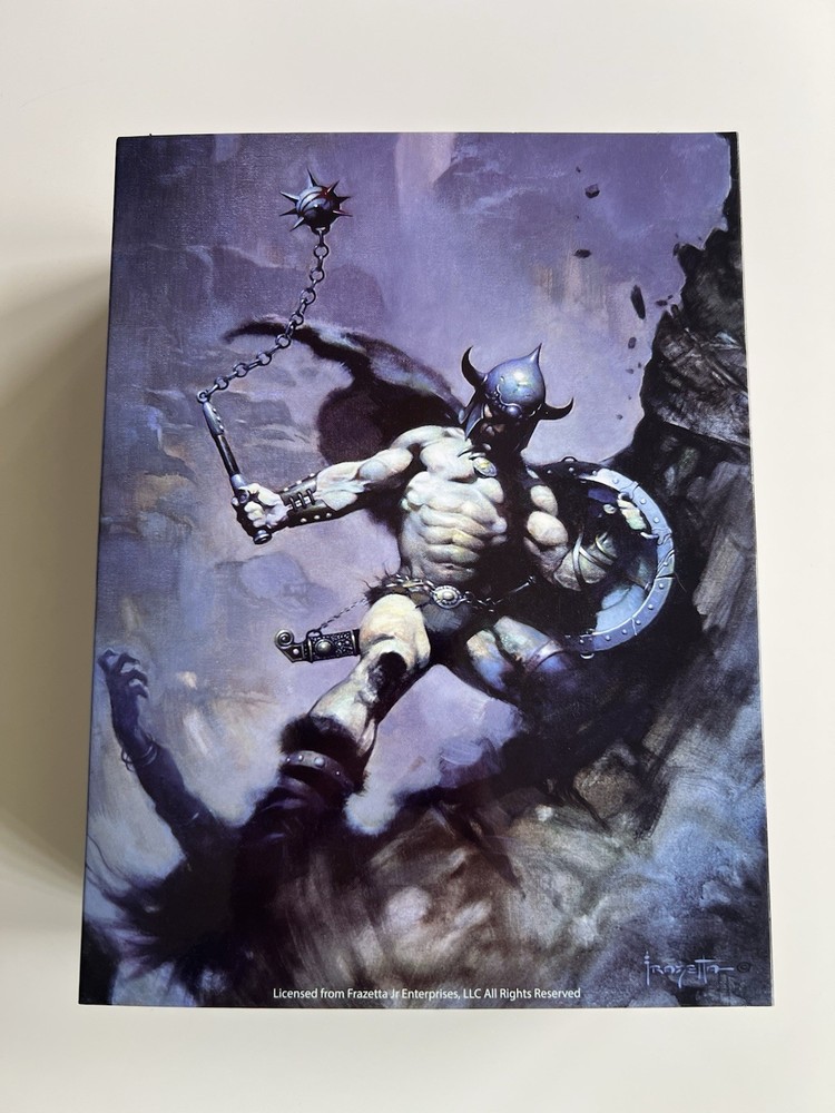 Savage Crucible Frazetta WARRIOR w/ BALL & CHAIN Figure (Harvinger) – PERFECT!