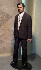 Rare Custom Mina Yu Sinag Iris John Travolta Pulp Fiction Vincent 1/6 Figure