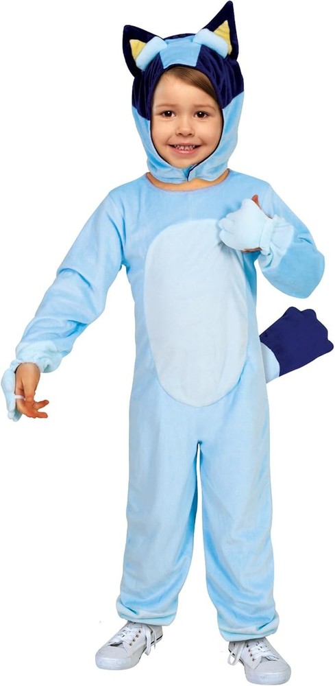 Rubies Official Bluey Child Costume Kids Fancy Dress Size 3-4 Years