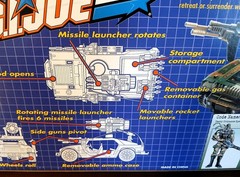 G.I. JOE vs COBRA BRAWLER w/HEAVY DUTY Driver2001Hasbro Vintage ARAH Jeep Hummer
