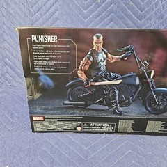 MARVEL LEGENDS PUNISHER ACTION FIGURE Motorcycle Set Without Cycle