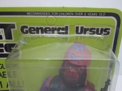 Vintage 1967 MEGO Planet Of the Apes GENERAL URSUS URKO Figure MOC UNPUNCHED