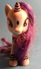 My Little Pony G4 Rarity Pony Mania / Emo / Goth Brushable ☆Rare!☆