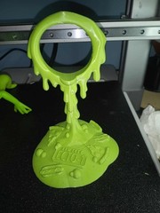 SLIMER “GREEN GHOST ” REAL GHOSTBUSTERS SLIME STAND