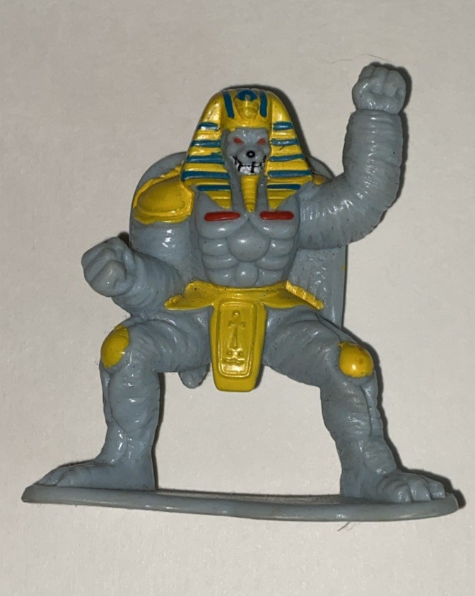 VTG 1993 Mighty Morphin Power Rangers King Sphinx 3” Figure Bandai PVC Plastic