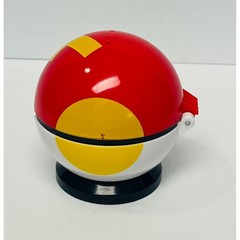 Jazwares Pokemon Surprise Attack Game 4″ Red White Yellow Poke Ball 2021 PKW3165