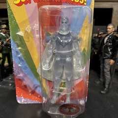 McFarlane DC Retro Super Friends CRYSTALIZED SUPERMAN 6″ Figure NEW RED PLATINUM