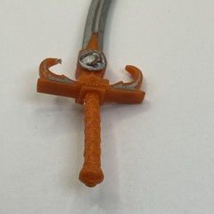 Vintage Thundercats Lion O SWORD OF OMENS original 1985 ORANGE weapon accessory