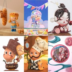 [With Gift] DIMOO Moments in Bloom Series Figures Secret – Light up Spring