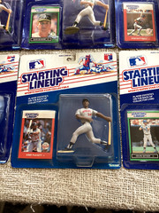 Lot of 8 Starting Lineup Figures 1988-1989 McGwire Seitzer Puckett Saberhagen