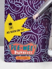 Pee-Wee Herman Matchbox Vintage 1988 Pee Wee’s Playhouse Figure Sealed