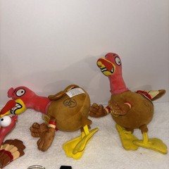 FG TeeV Toys You Tube Collectibles Lot Of Figures Plush Turkeys Talking!!