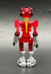 Glyos A/V ROBOT: ORION Nemo’s Factory 2019 Translucent Red & Silver COMPLETE
