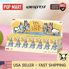 *USA* AUTHENTIC POP MART LABUBU THE MONSTERS PIN FOR LOVE – COMPLETE SET (A-M)
