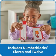 hand2mind Numberblocks Friends Eleven and Twelve Figures, Numbers for Toddler…