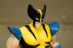 Vintage Action Figure Uncanny X-Men Wolverine Tiger Stripe ToyBiz Marvel Comic