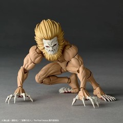Kaiyodo Revoltech Attack on Titan Jaw Titan Figure w/Bonus Parts New In Stock