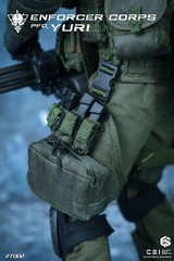 1:6 Easy & Simple CBI Enforcer Corps Yuri Leg Panel & Pouch Set #2 for 12″ GIJoe