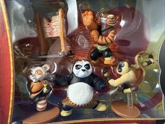 Dreamworks Universal Studios 2022 Kung Fu Panda Playset Chop Action Po Figures