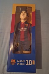 Lionel Messi Bubuzz FC Barcelona Spain Figure 18″ Soccer Action Figure New NIB