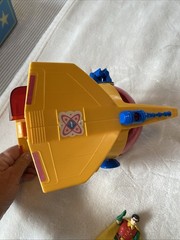 Vintage Kenner Super Powers DELTA PROBE ONE Vehicle DC Comics 1985 Robin Manual