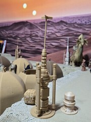 Star Wars Custom Vaporator for 3.75 Inch 1:18 Scale Figures Sci fi Diorama