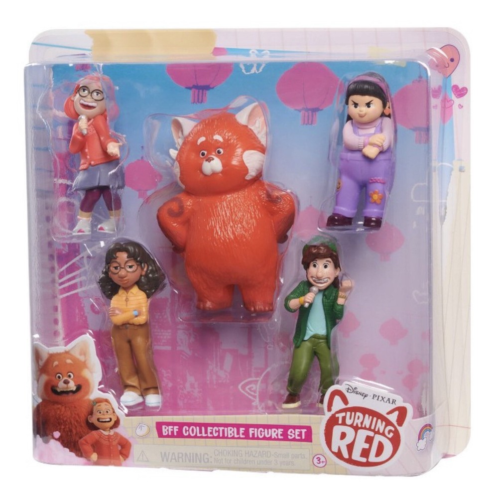 Disney Pixar Turning Red BFF Collectible Figure Set of 5 New