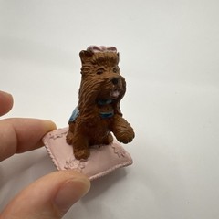 Vtg Puppy in My Pocket Yorkie Yorkshire Terrier Sparkle Dog Puppy MEG 1995