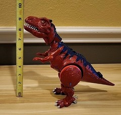 Transformers Beast Machines T-Wrecks Dinobot Complete w/Box & Manual