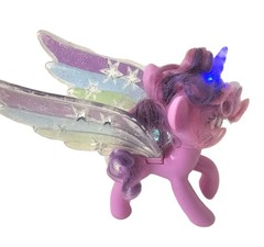 My Little Pony G4 Twilight Sparkle Rainbow Wing Princess- 8” Lights Up