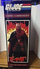 Sideshow Collectibles G.I. Joe Crimson Cobra Commander Enemy Leader 1/6 Scale*86