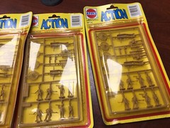 A-Toys Combat Action Toy Figures Figurines Soldiers Arms 1980’s Made In Italy