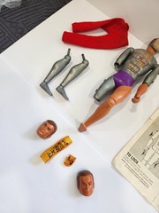 Vintage: MASKATRON ROBOT” Kenner Action Figure( Six Million Dollar Man series)