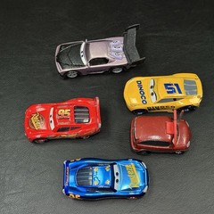 Disney Pixar Cars Diecast Toy car Lot of 5 Mixed – damage Lot *Read Desc