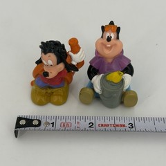 VTG 1990s Disney Goofy Movie Max And PJ Mexican PVC Toy Figure Soft Rare!