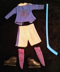 Vintage 1971 Action Jackson Hockey Outfit Set 1114*