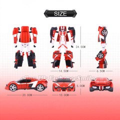 Tobot V Alpha Plus Mini Vehicle Transforming Robot Sports Car Action Figure Toy