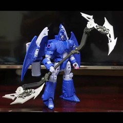 FDM 3D Printed Foldable Scythe Weapon for TF Model Spare Part DIY Upgrade