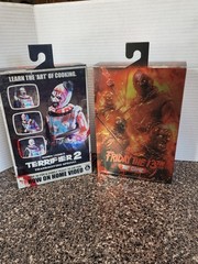 NECA Damien Leone’s Terrifier 2 Art The Clown & Friday The 13th The Game Jason