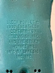VINTAGE 1966 LAKESIDE “GREEN HORNET” SUPER FLEX BENDY FIGURE