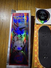 Mictlan x Pokemon x Santa Cruz Squirtle Fingerboard 34mm Flatface Grip