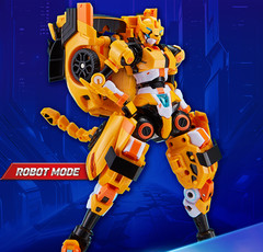 Metal Cardbot W Season3 TACHY Cheetah Transformer Robot Car Toy