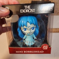 CultureFly The Exorcist & The Nun Glow In The Dark Mini Bobblehead Set 2024 NEW