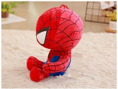 Cartoon Figure Spider-Man Stuffed Toy Plush Doll Red PP Cotton Large-sized Gift