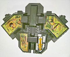 VTG 1982 Hasbro GI Joe Cobra Battle Game w/ Box & Extra Launcher Mostly Complete