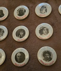 Star Wars Fan Club Pins-13 total fro 1977-78, Also 3 Star Wars Fan Club Patches!